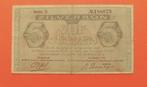Zilverbon 5 gulden 1944, cat. PL21.a1 / 22-1a, Postzegels en Munten, Bankbiljetten | Nederland, Verzenden, 5 gulden, Los biljet