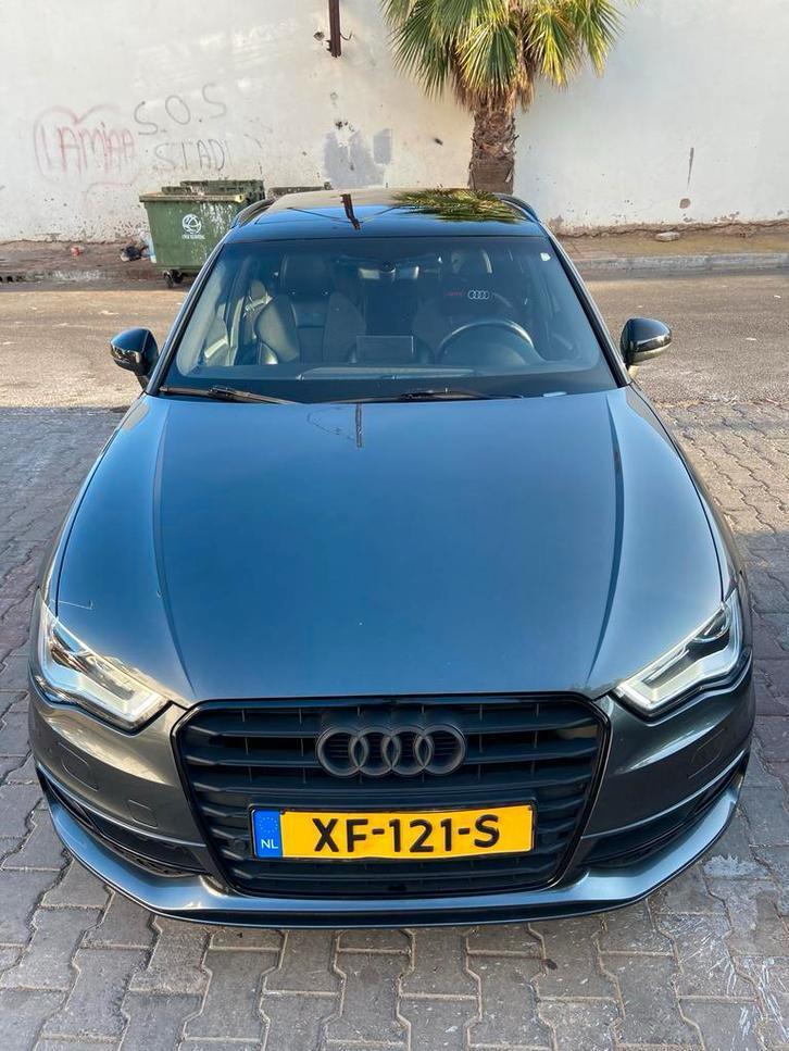 Audi A3 1.4 Tfsi SB S-tronic 2015 Grijs SLINE, Auto's, Audi, Particulier, A3, Benzine, A, Hatchback, Automaat, Geïmporteerd, Zilver of Grijs