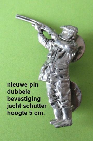 schietsport, Zweeds speldje 5 cm. jacht schutter, nieuw beschikbaar voor biedingen