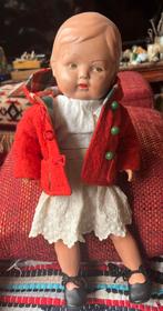 Antieke Pop met Schroeven in Ledematen, Ophalen of Verzenden