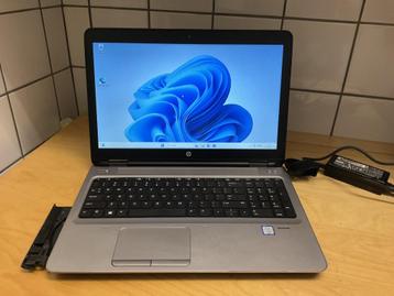 HP Probook 650G2, Intel Core i5-6e gen.,6300U, Webcam beschikbaar voor biedingen