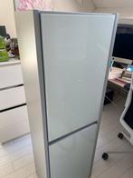 Badkamer - Hoge Kast met Glazen Deur, Huis en Inrichting, Ophalen, Minder dan 50 cm, Zo goed als nieuw, 150 tot 200 cm