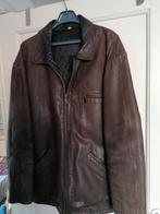 Te koop een leren herenjas maat 56, Kleding | Heren, Casuals, Bruin, Maat 56/58 (XL), Ophalen of Verzenden