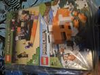 Minecraft lego *geopend*, Ophalen of Verzenden, Zo goed als nieuw, Complete set, Lego