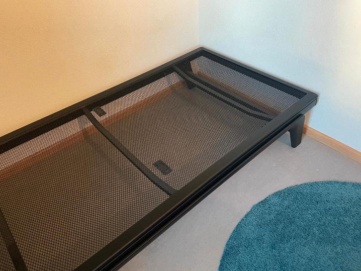 Auping Original bed 210x100 zwart met (gratis) Inizio matras, Huis en Inrichting, Slaapkamer | Bedden, Zo goed als nieuw, Eenpersoons