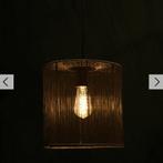 NIEUW hanglamp maize messing Countryfield 25x25cm metaal, Huis en Inrichting, Lampen | Hanglampen, Ophalen of Verzenden, Nieuw
