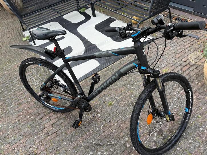 Rockrider 520 Mountainbike – Zgan - 1x gebruikt, Fietsen en Brommers, Fietsen | Mountainbikes en ATB, Zo goed als nieuw, Heren