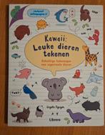 Kawaii Leuke Dieren Tekenen - Tekenboek, Boeken, Ophalen of Verzenden, Zo goed als nieuw, Tekenen en Schilderen, Geschikt voor kinderen