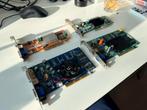Set van 4 AGP video kaarten voor retro builds, Ophalen of Verzenden
