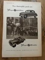 Singer 1500 Saloon Roadster originele advertentie 1953, Ophalen of Verzenden, Gelezen, Overige merken