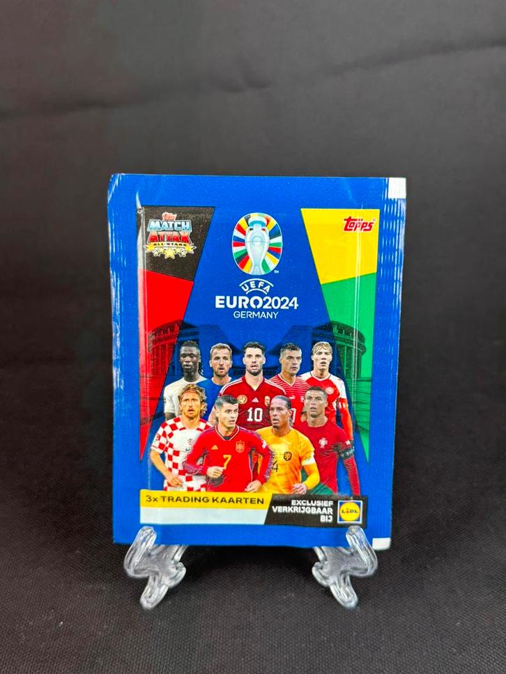 Topps UEFA Euro 2024 – Match Attax All-Stars Lidl Exclusieve, Hobby en Vrije tijd, Stickers en Plaatjes, Nieuw, Meerdere plaatjes