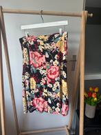 King Louie Rok Bloemenprint Maat 38, Maat 38/40 (M), Verzenden, Zwart, Zo goed als nieuw