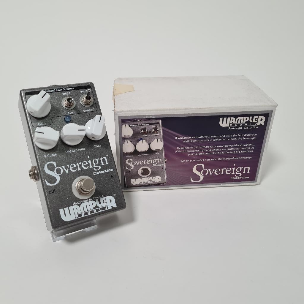 Wampler Sovereign Distortion Pedaal, Muziek en Instrumenten, Effecten, Ophalen of Verzenden, Volume