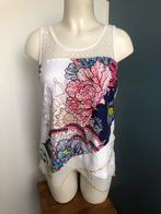 Desiqual witte kleurrijk hemd top l, Kleding | Dames, Tops, Wit, Ophalen of Verzenden, Zo goed als nieuw, X