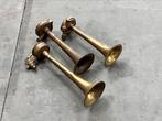 3x Stoomhoorn stoomfluit scheepshoorn luchthoorn, Antiek en Kunst, Ophalen of Verzenden