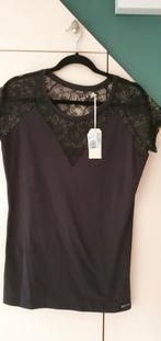 NIEUW ZWART GUESS TSHIRT...maat xl, Zwart, Maat 46/48 (XL) of groter, Nieuw, Ophalen of Verzenden