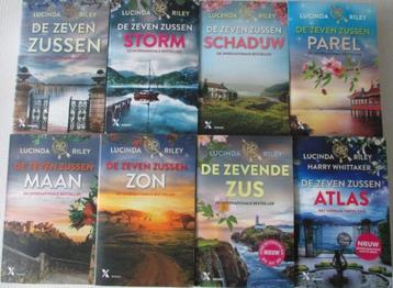  Boeken,Lucinda Riley,de zeven zussen,Atlas,Maan,Zon,Parel beschikbaar voor biedingen