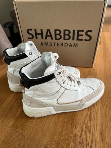 Shabbies hoge sneaker Soft Nappa and Suede ZGAN beschikbaar voor biedingen