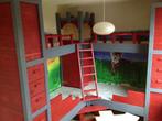 Houten Kasteelbed, duobed kinderkamer, Ophalen, Stapelbed