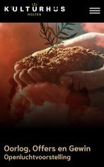 Gezocht kaarthes oorlog, offers en gewin toneelclub och, Tickets en Kaartjes, Overige Tickets en Kaartjes, Eén persoon