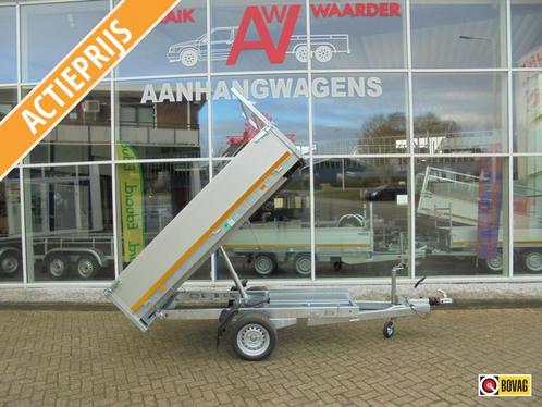 Eduard Kipper 1800kg enkelas 260x150cm, Auto diversen, Aanhangers en Bagagewagens, Nieuw