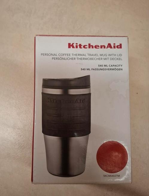 NIEUW KitchenAid ROOD 5KCM0402TM koffie thermobeker  deksel, Witgoed en Apparatuur, Koffiemachine-accessoires, Nieuw, Ophalen of Verzenden