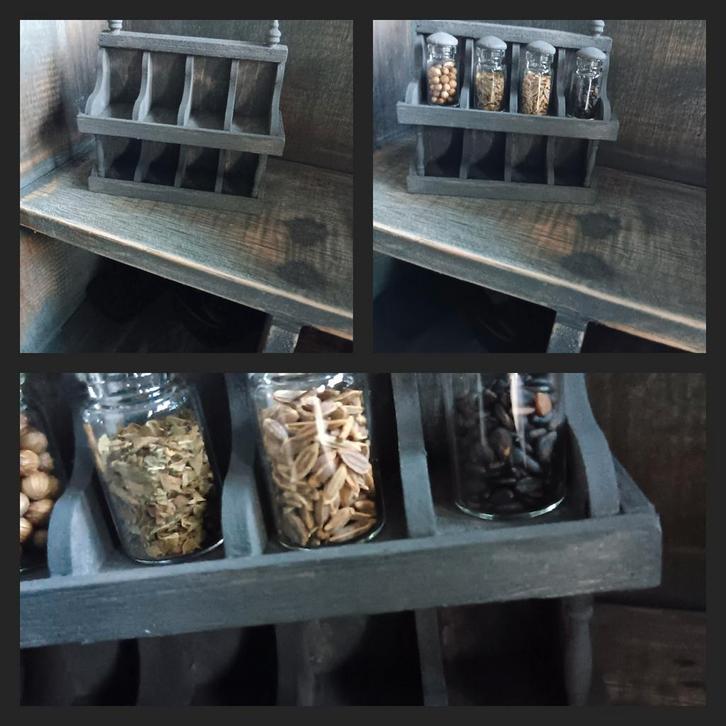 Sober houten xl gruttersbak miniatuur poppenhuis ❤️, Verzamelen, Poppenhuizen en Toebehoren, Nieuw, Poppenhuis, Ophalen of Verzenden