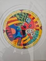 Clemens Briels serie 5 zeefdrukken, Ophalen