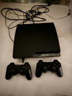 Playstation 3 met 2 controllers en spellen, Spelcomputers en Games, Ophalen of Verzenden, Zo goed als nieuw, Met 2 controllers