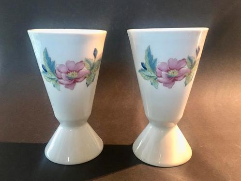 Franse mazagran koffiekopjes, mokken, bekers met bloemen, Huis en Inrichting, Keuken | Servies, Ophalen of Verzenden