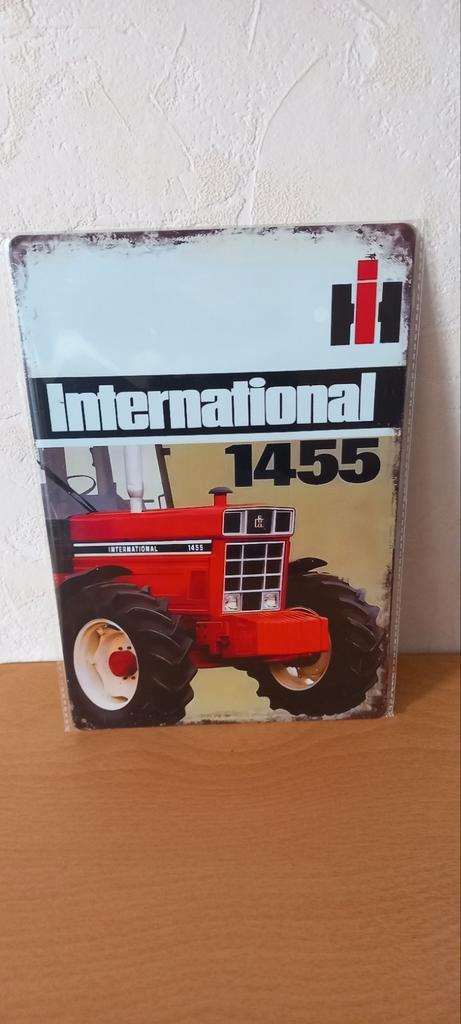 Blikken Bord International 1455 - 20x30 cm, Verzamelen, Merken en Reclamevoorwerpen, Nieuw, Reclamebord, Ophalen of Verzenden