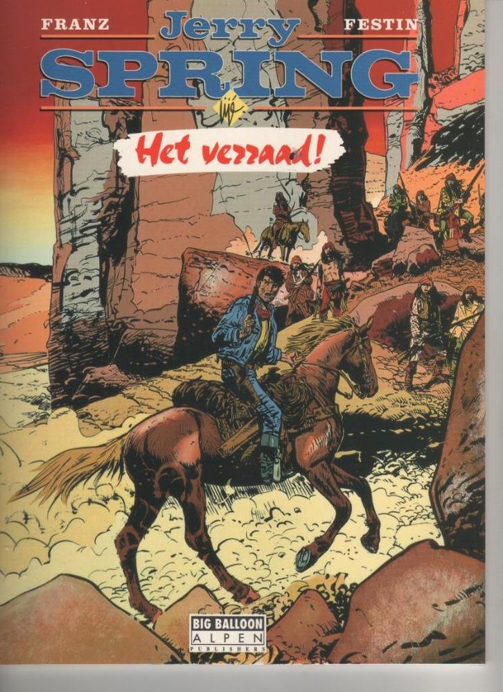 Stripboek uit de serie Jerry Spring, Boeken, Stripboeken, Zo goed als nieuw, Eén stripboek, Ophalen of Verzenden