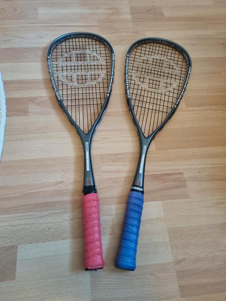 Unsquashable squash rackets topstaat, Sport en Fitness, Squash, Gebruikt, Racket, Ophalen of Verzenden
