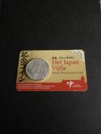 2011 Het Japan vijfje in coincard, Postzegels en Munten, Munten | Nederland, Ophalen of Verzenden, Koningin Beatrix, Euro's