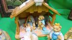 Kerstgroep met stal., ., Ophalen of Verzenden, Cherished Teddies, .