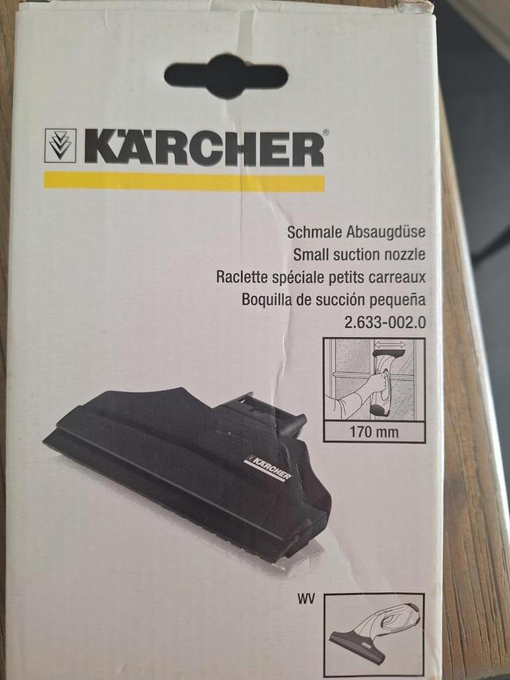 Karcher Smalle Raamwisser - Nieuw, Huis en Inrichting, Schoonmaakartikelen, Raamwisser of Trekker, Ophalen of Verzenden