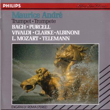 MAURICE ANDRE Trumpet CD BACH PURCELL PHILIPS AG beschikbaar voor biedingen