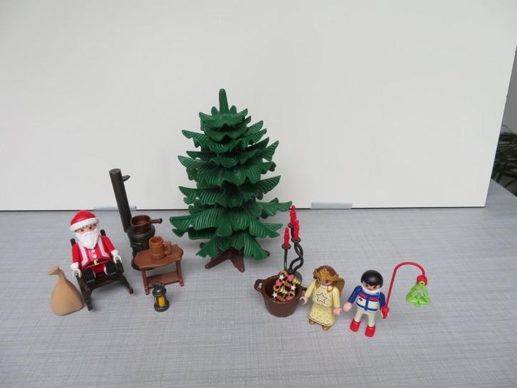 kerstman kerstboom elfje, Kinderen en Baby's, Speelgoed | Playmobil, Gebruikt, Los playmobil, Ophalen of Verzenden
