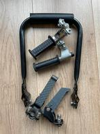 Ruggesteun en voetensteuntjes fiets, Achterzitje, 22 t/m 36 kg, Ophalen of Verzenden, Gebruikt