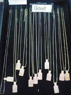 14 karaat gouden kettingen de prijzen en lengtes staan er bi, Verzenden, Gebruikt, Goud, Goud