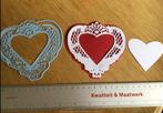 Snijmal set 2 delig hart van Marianne design nr.834, Hobby en Vrije tijd, Kaarten | Zelf maken, Ophalen of Verzenden, Zo goed als nieuw