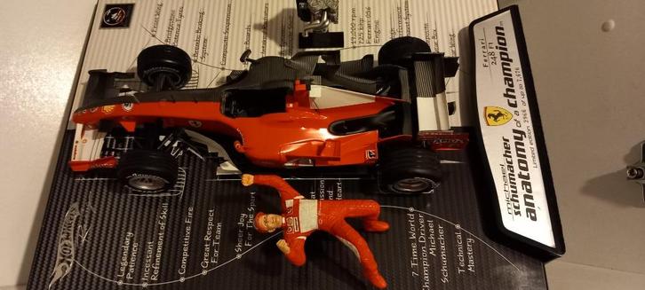 1/18 Ferrari 248 F1 M.Schumacher Anatomy of a champion 2006, Hobby en Vrije tijd, Modelauto's | 1:18, Nieuw, Auto, Hot Wheels