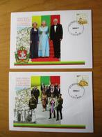 FDC's Staatsbezoek Beatrix aan Litouwen, 2008, Postzegels en Munten, Postzegels | Thematische zegels, Koningshuis, Verzenden, Gestempeld