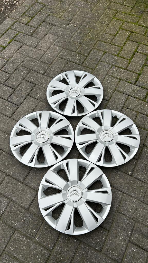 set citroën wieldoppen 14 inch, Auto diversen, Wieldoppen, Nieuw, Ophalen of Verzenden