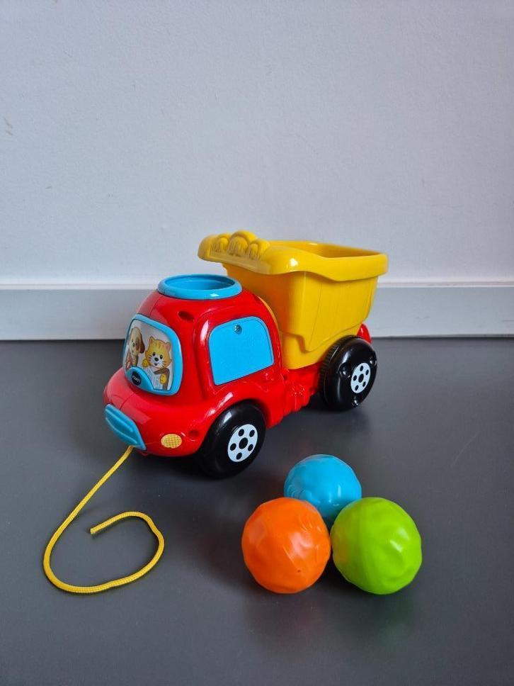 VTech Baby - Telpret Kiepwagen, Kinderen en Baby's, Speelgoed | Vtech, Zo goed als nieuw, 6 maanden tot 2 jaar, Ophalen of Verzenden
