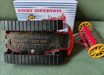 dinky toys 963 heavy tractor met ploeg beschikbaar voor biedingen