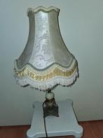 Vintage Tafellamp met Stoffen Kap, Gebruikt, 50 tot 75 cm, Vintage, Ophalen of Verzenden