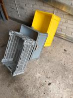3 kratten / opberg boxen, Doe-het-zelf en Verbouw, Kratten en Dozen, Ophalen, Gebruikt, 40 tot 60 cm, 50 tot 75 cm