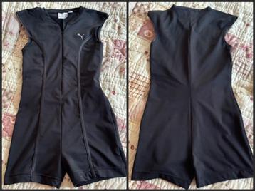 Puma - korte fitness jumpsuit - 36 - zwart - nieuw  beschikbaar voor biedingen