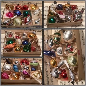 Weer aanvoer voordelige verzameldozen met oude kerstballen beschikbaar voor biedingen